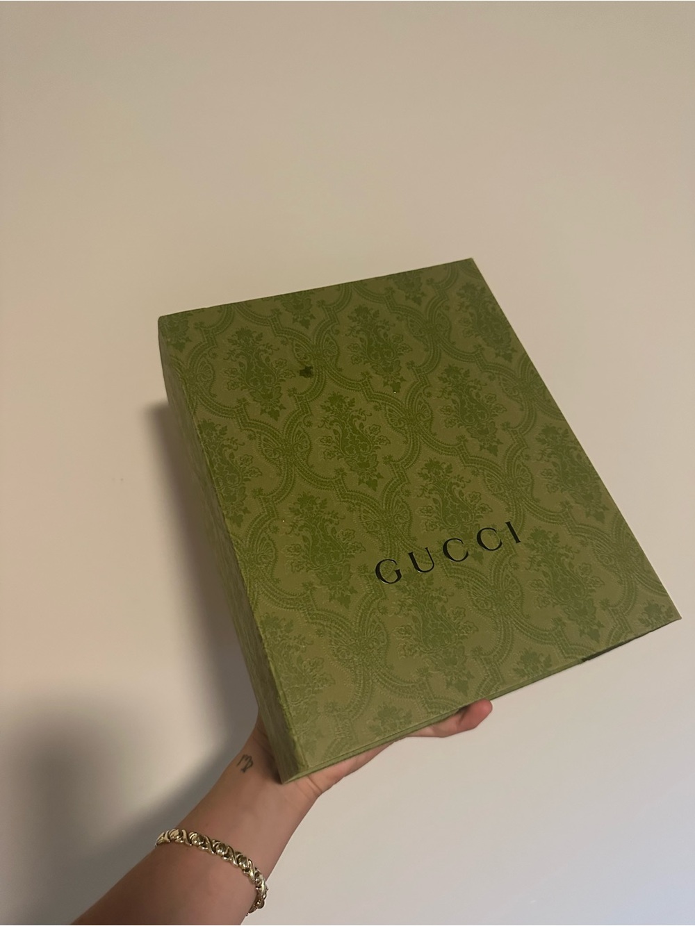 Gucci Green Handbag Box